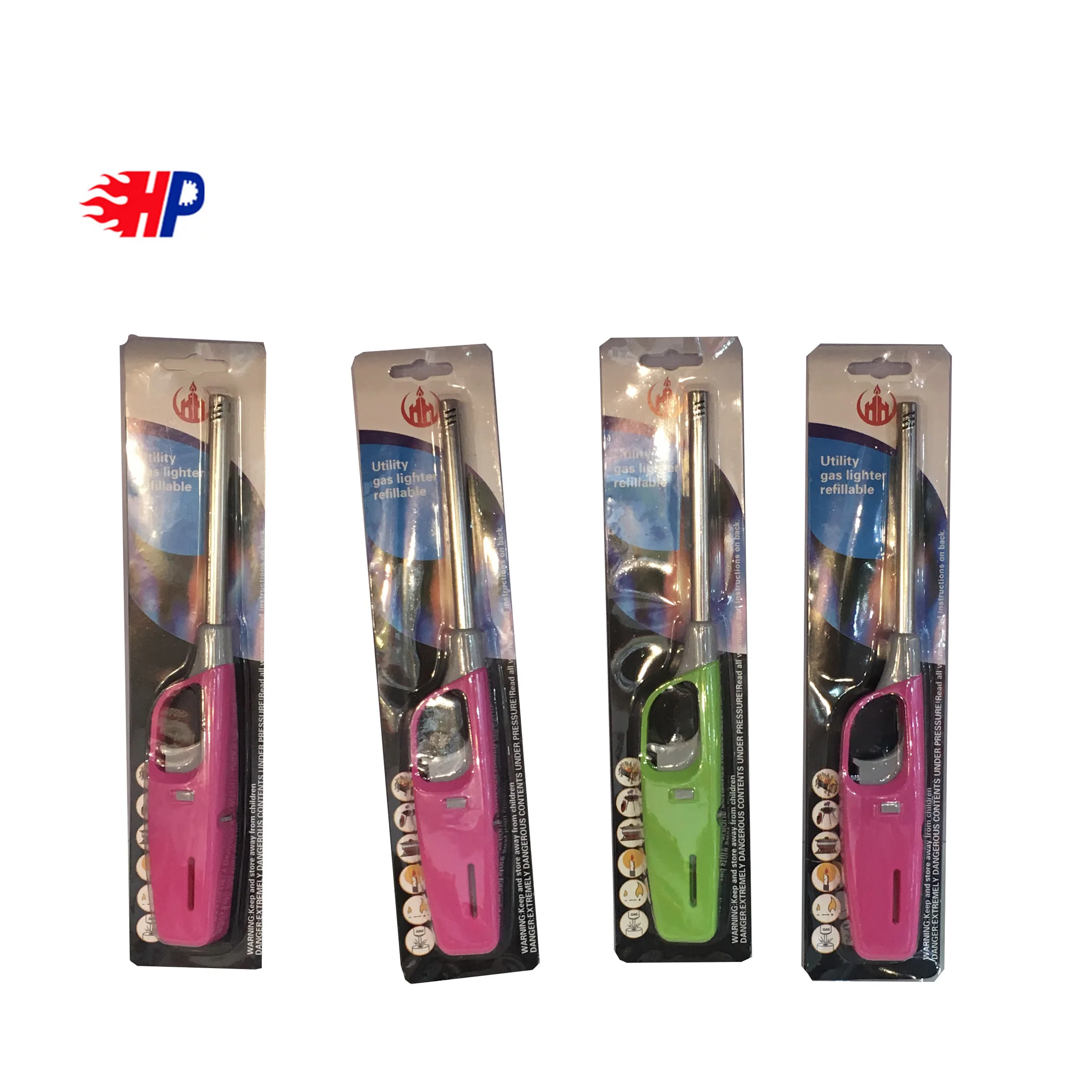 HP-BQ-03  China branded wholesale  bulk  feuerzeugversteck cricket cooker kitchen stove gas lighter bbq