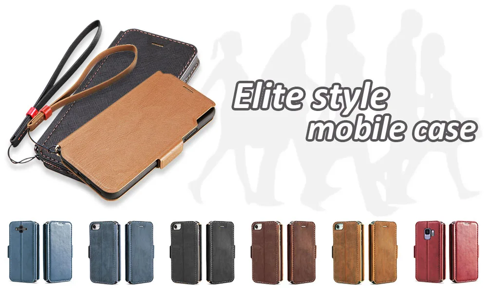 quality leather mobile case covers selfie stick cases for iphone