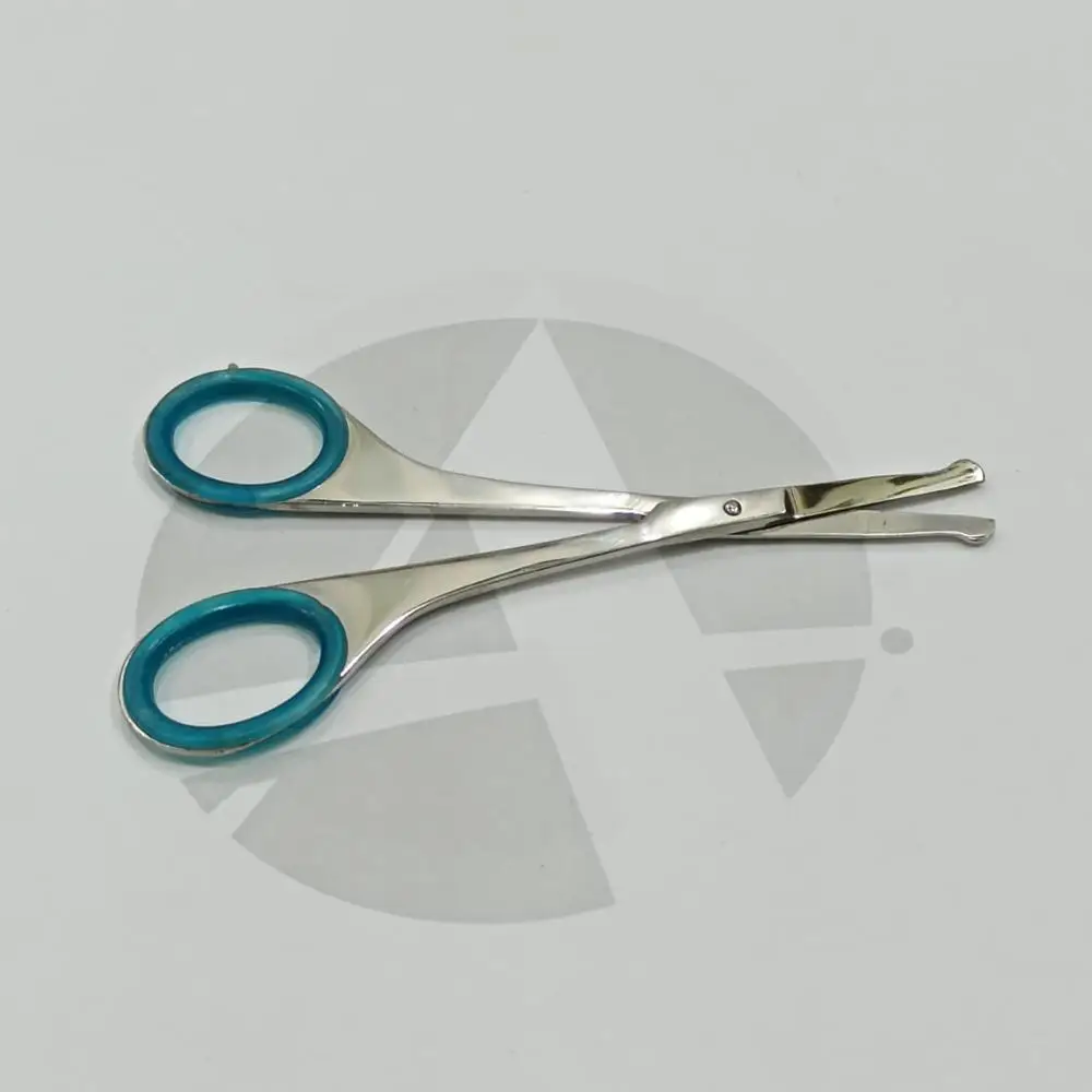 Professional Nose Hair Cutting and Baby Care Nail Scissors Stainless Steel Made Shears