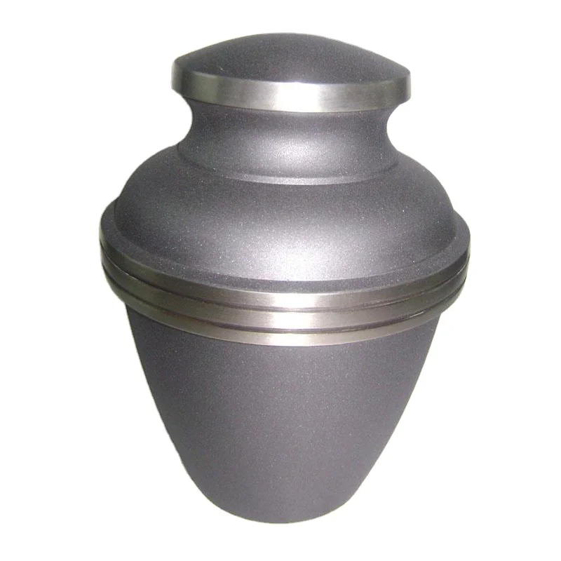 Vantage Modern Luxury hot Banded Brass Material Luxuries Cremation Urns for Human Ashes Branded Customized Adult cremation Urns