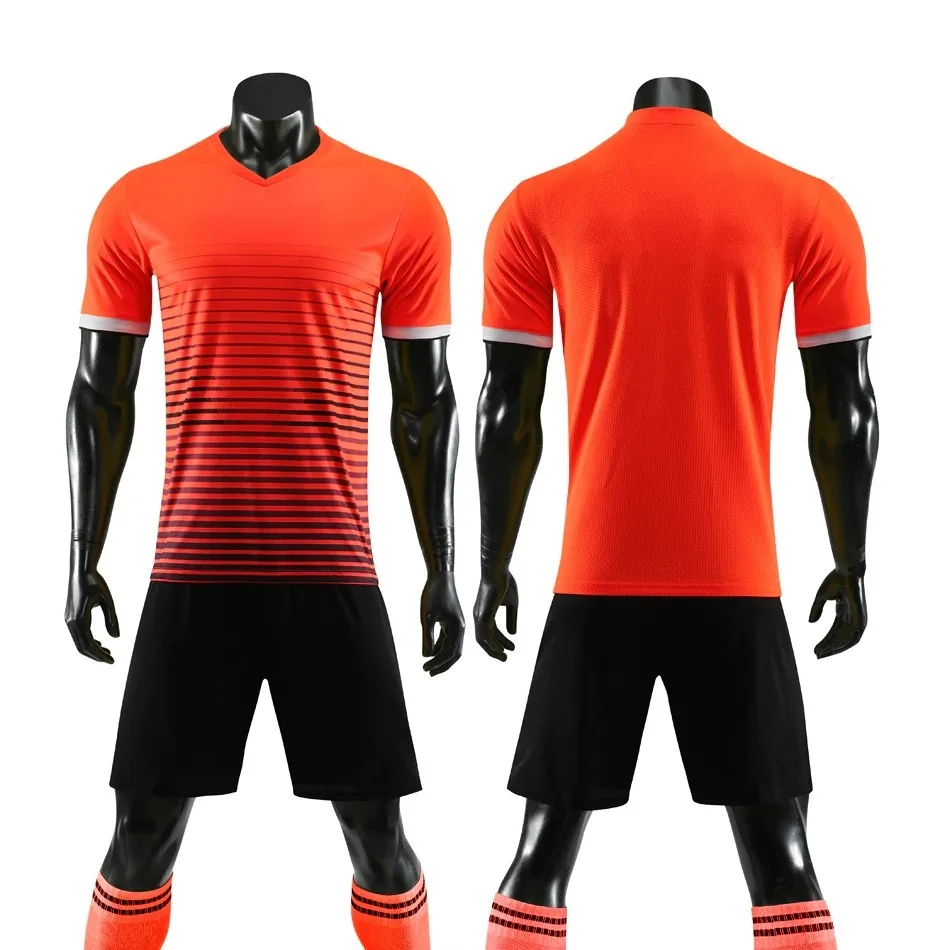 2020 New Football Jerseys Boys and Girls Soccer Clothes Sets Men Child Futbol Training Uniforms Kids Soccer Training Set Custom