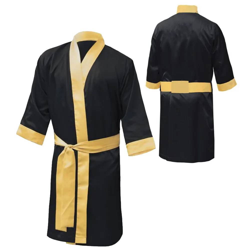 
Best Quality custom design Boxing Robe with hood for Boxing match 