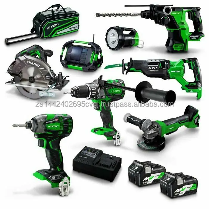New New HiKOKI 36V 5.0Ah 2.5Ah Li-Ion Cordless Brushless MultiVolt 5pce Combo Kit special power tools