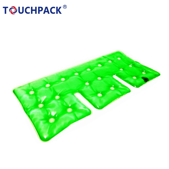 E shape Hot cold pack body comfort click reusable heating pad for neck and shoulder