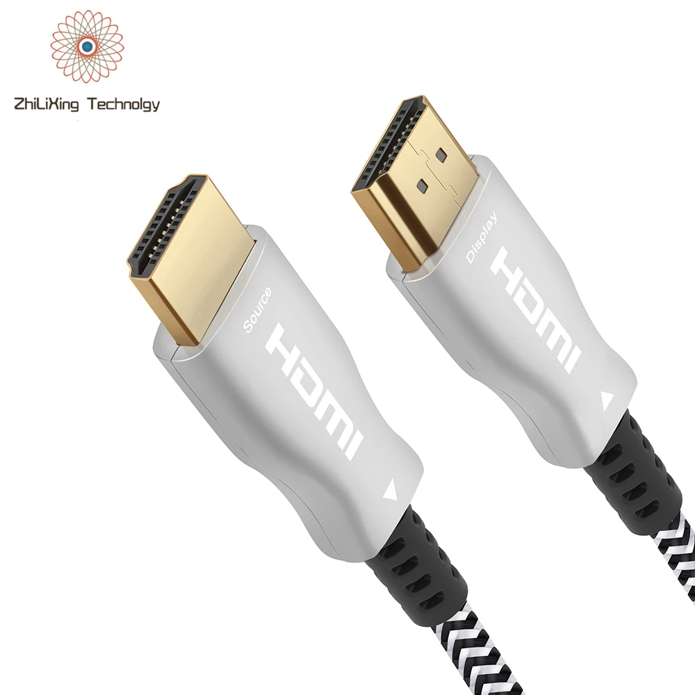 HDMI 2.0 cable 4K active  fiber optical cable AOC 10M 20M 50M 100M long distance