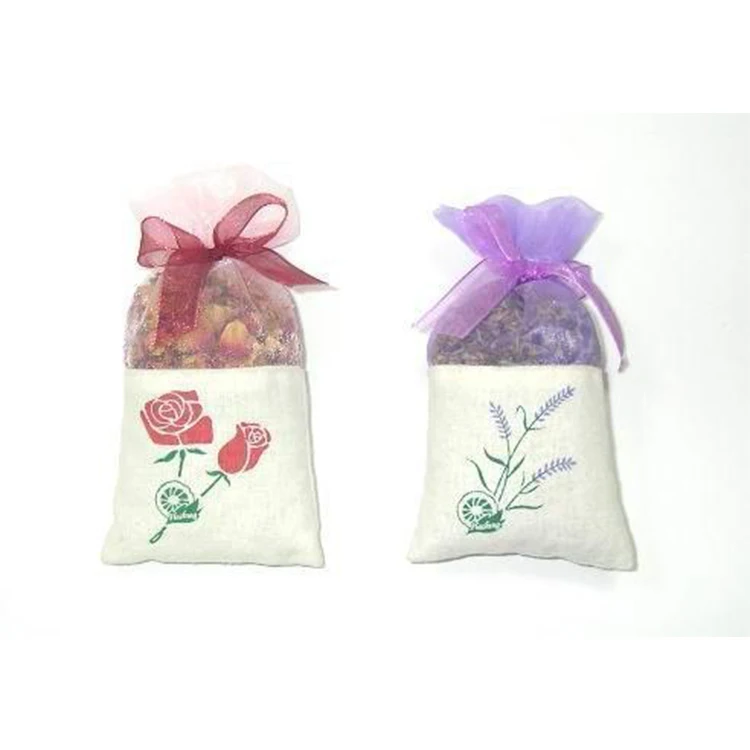 Hot Sales Small MOQ Custom LOGO Moth Repellent Lavender Buds Dried Lavender Sachet Bags