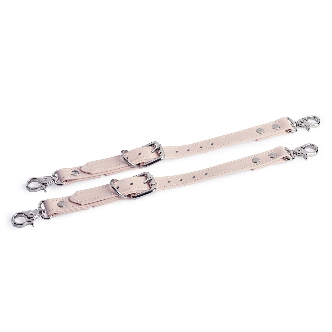 Grey BDSM Garters Leather Restraints Premium Fetish Gear Bondage Submissive  TEY-0122