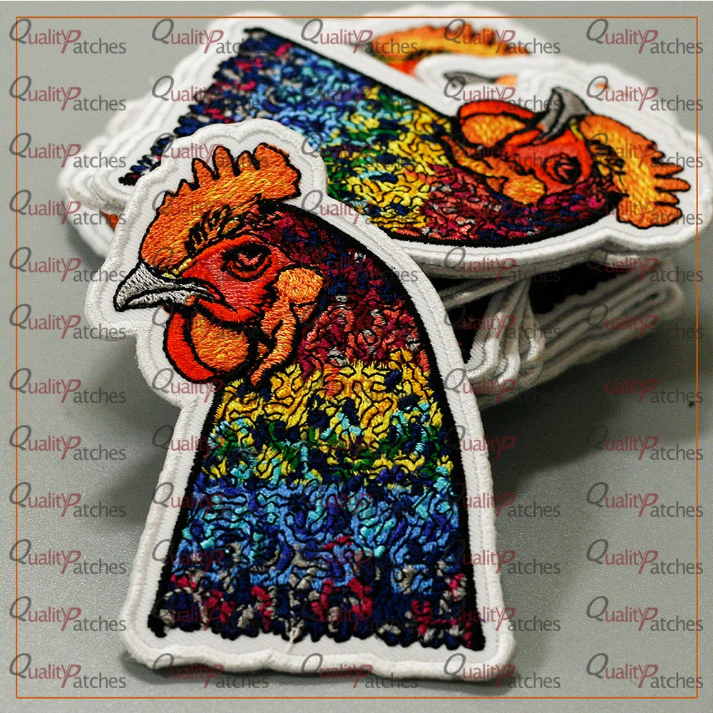 Best Quality Custom Embroidered Patches Iron on Patches Sew On Custom Badges Backup Logo Hat Hook and Loop Patches