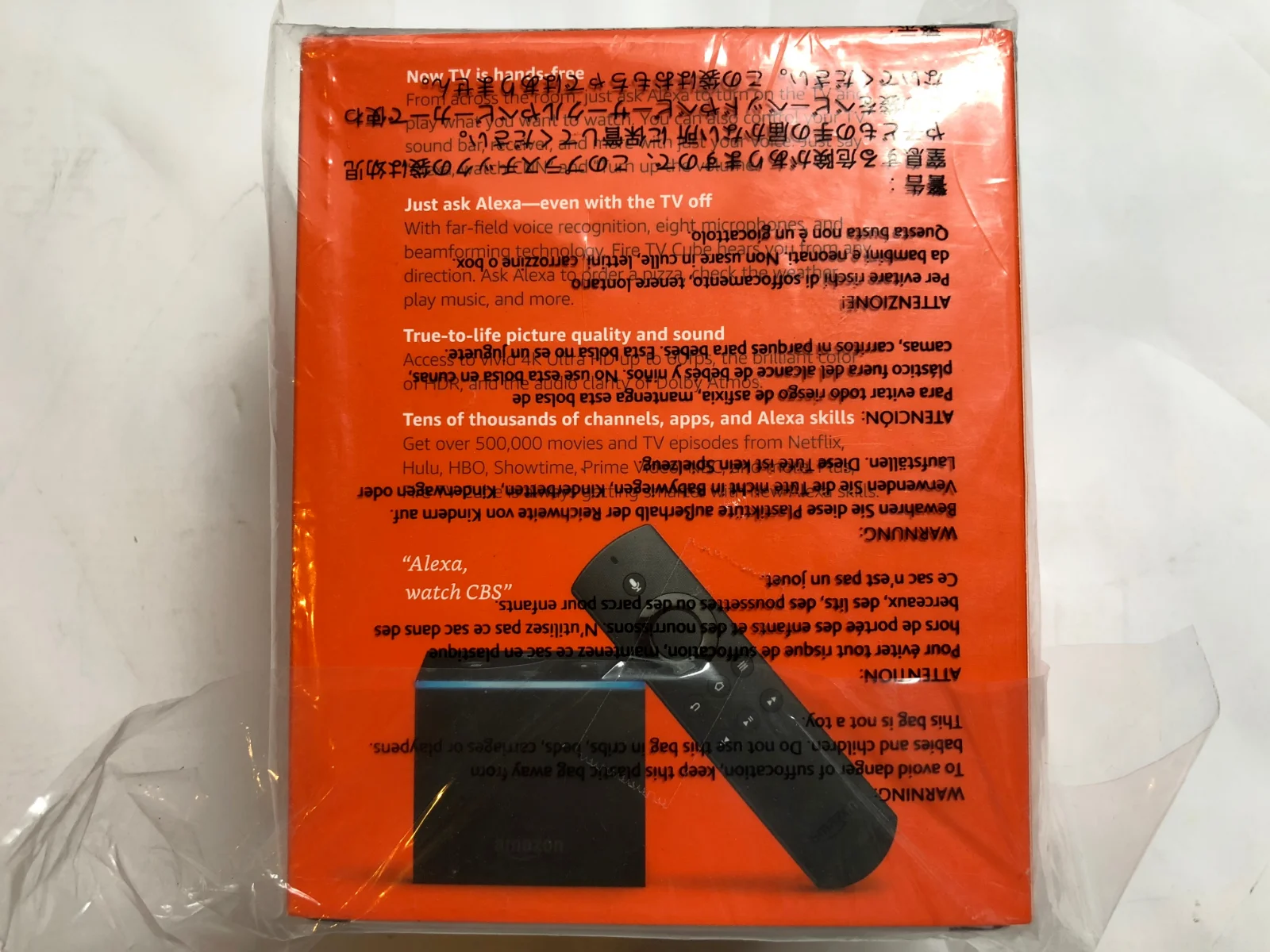 
Amazon Fire TV Cube 4K 16GB 2nd Gen Streaming Media Player NEW LATEST 2019 