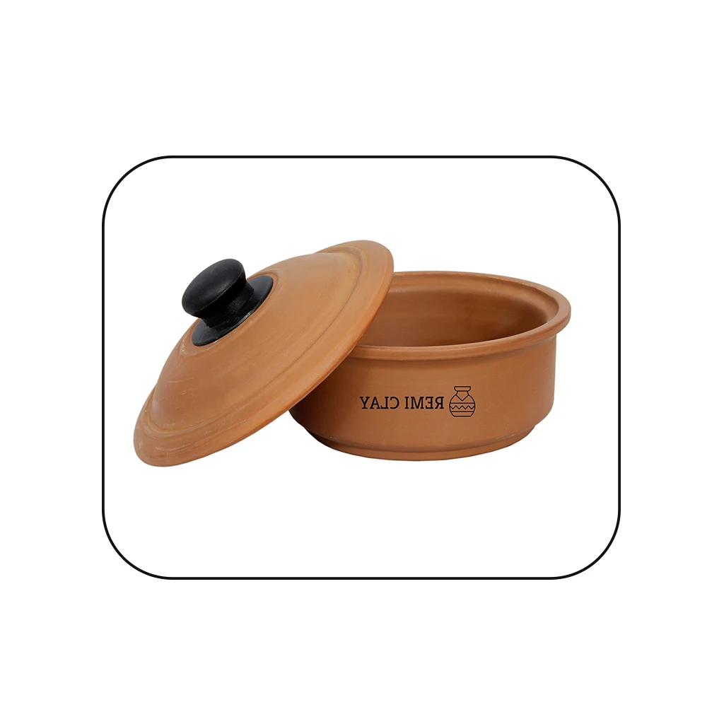 Глина 100% Dahi Handi с грязевой крышкой, оптовый экспорт по оптовой цене