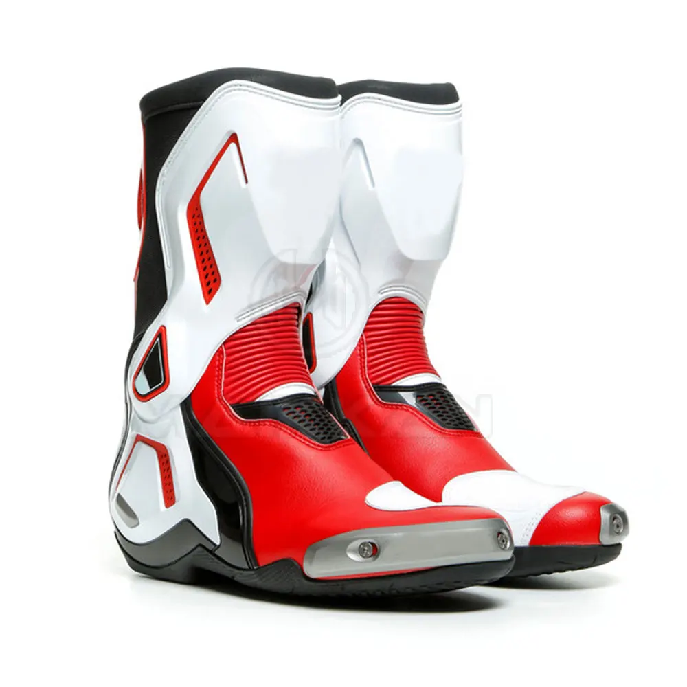 Motorcycle Shoes Riding Racing Comfortable Leather Motorbike Boot For Mens