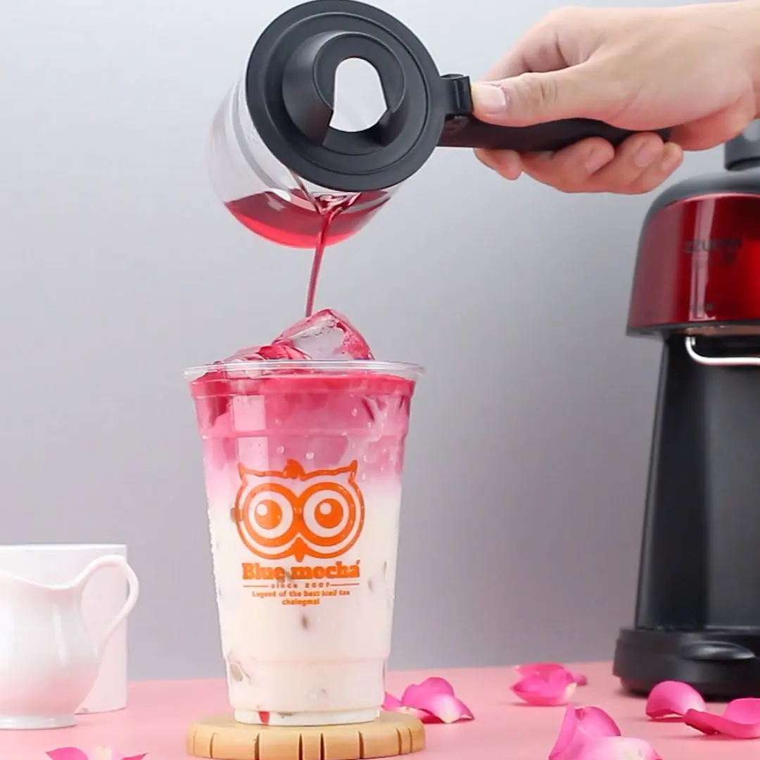 OEM Wholesale Rose Tea Milk Tea Powder Bubbles Milk Tea Powder Factory Outlet Blended Thailand