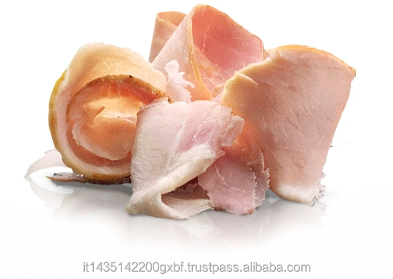 FIRST CHOICE ITALIAN SMOKED COOKED HAM PROSCIUTTO COTTO PRAGOTTO kg 8.5  | gluten free pork meat | premium Italy sup