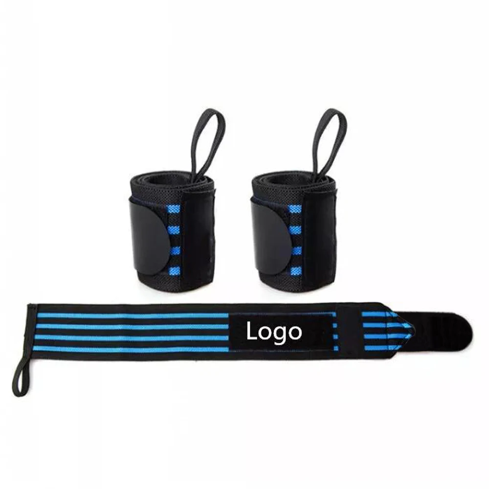 
Power lifting Wrist Wraps Custom Logo Gym Wrist Wraps - Brace for Lifting 