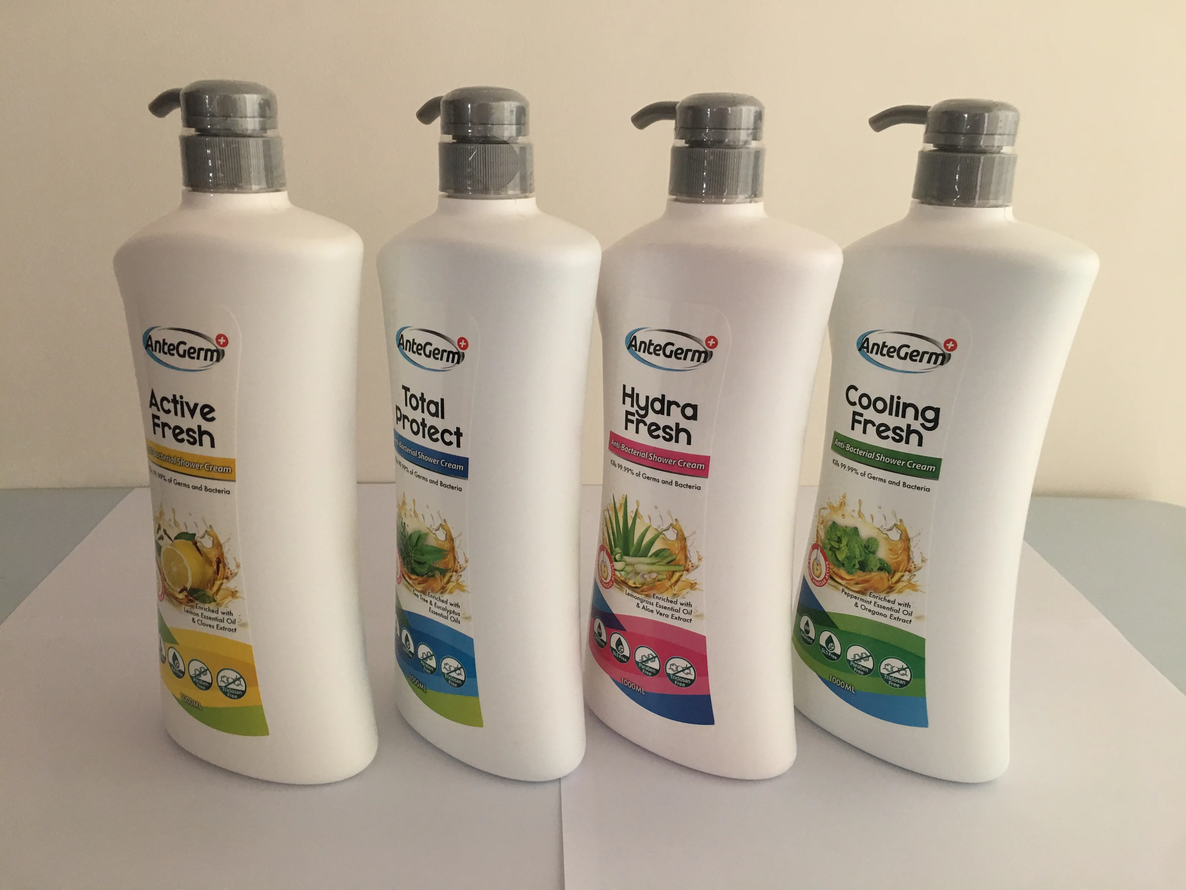 Malaysia OEM Active Fresh Shower Cream 1 Liter Rich Foaming for Skin Reenergized and Rejuvenated