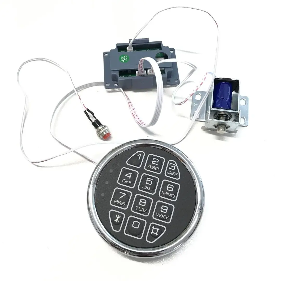 Wah Lin Gun Safe Lock Digital Keypad Safe Electronic Lock Fits Most Common Safes with Solenoid or Swing Roto Bolt Lock