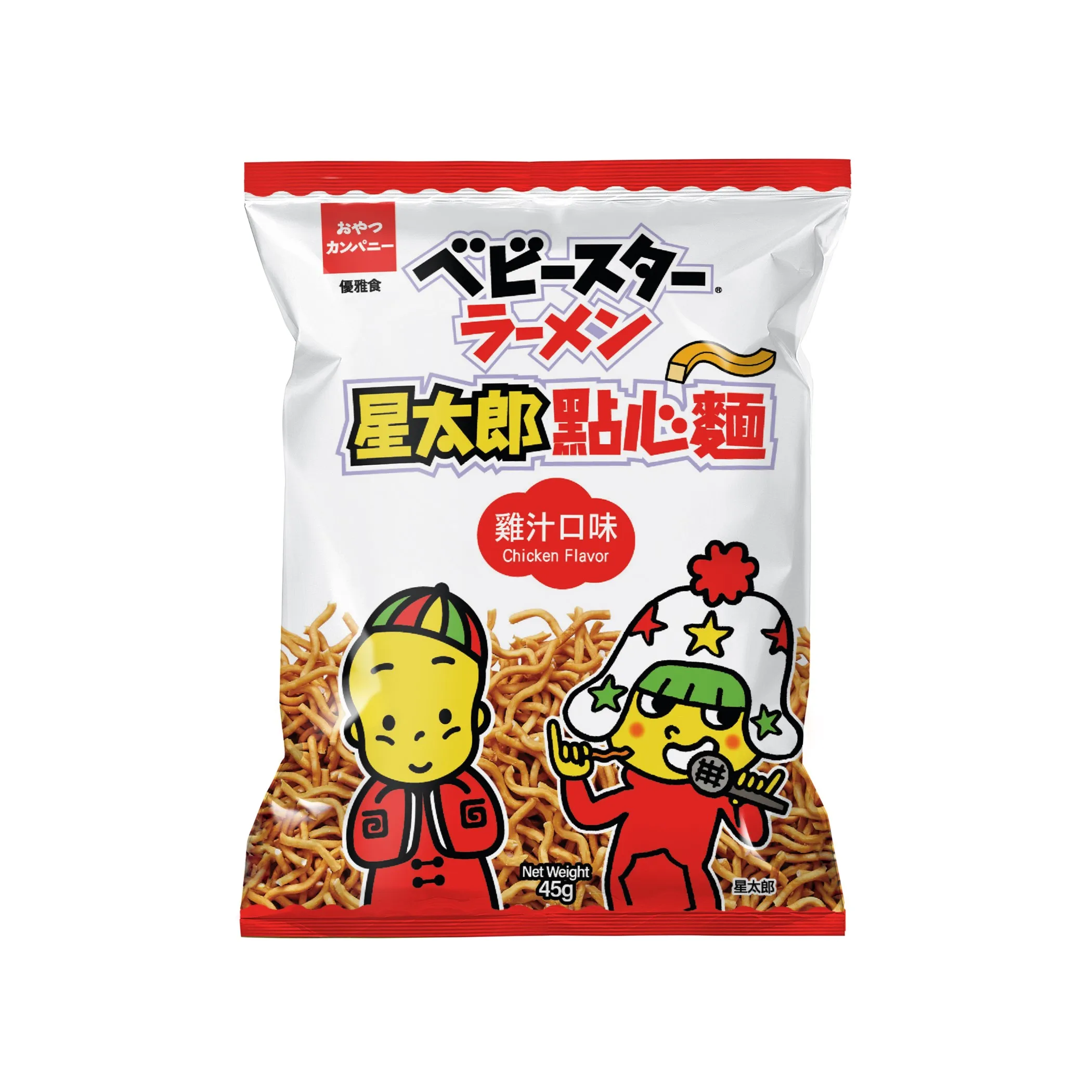 Baby Star Medium Size Original Flavor Crispy Ramen Snack in Stock