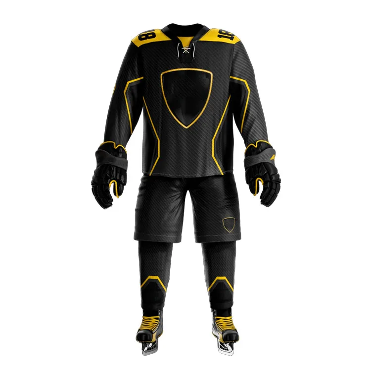 Сублимированная униформа для хоккея с шайбой штаны носки