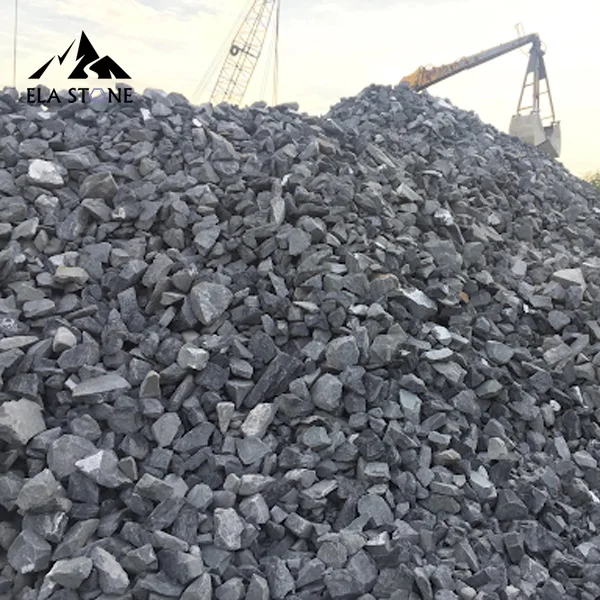 ELA Stone Traditional Basement Limestone Construction Gravel crushed stone from Vietnam factory