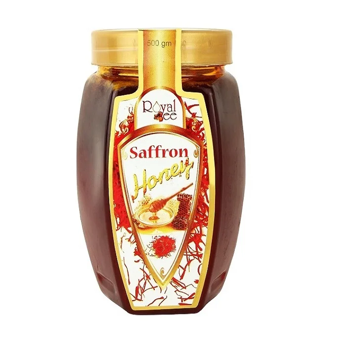 
Bulk Herbal Honey Exporter Best Wholesale Saffron Honey (500gm) At Low Price 