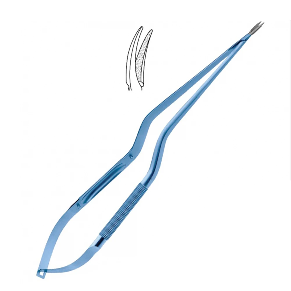Игольчатый держатель Jacobson пинцет круглая ручка прямые Изогнутые челюсти с TC-покрытием и замком
