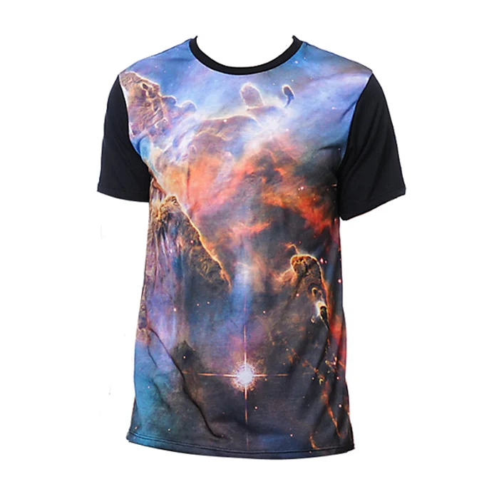 
Custom luxury t shirt printing design sublimation t-shirt 100% polyester 