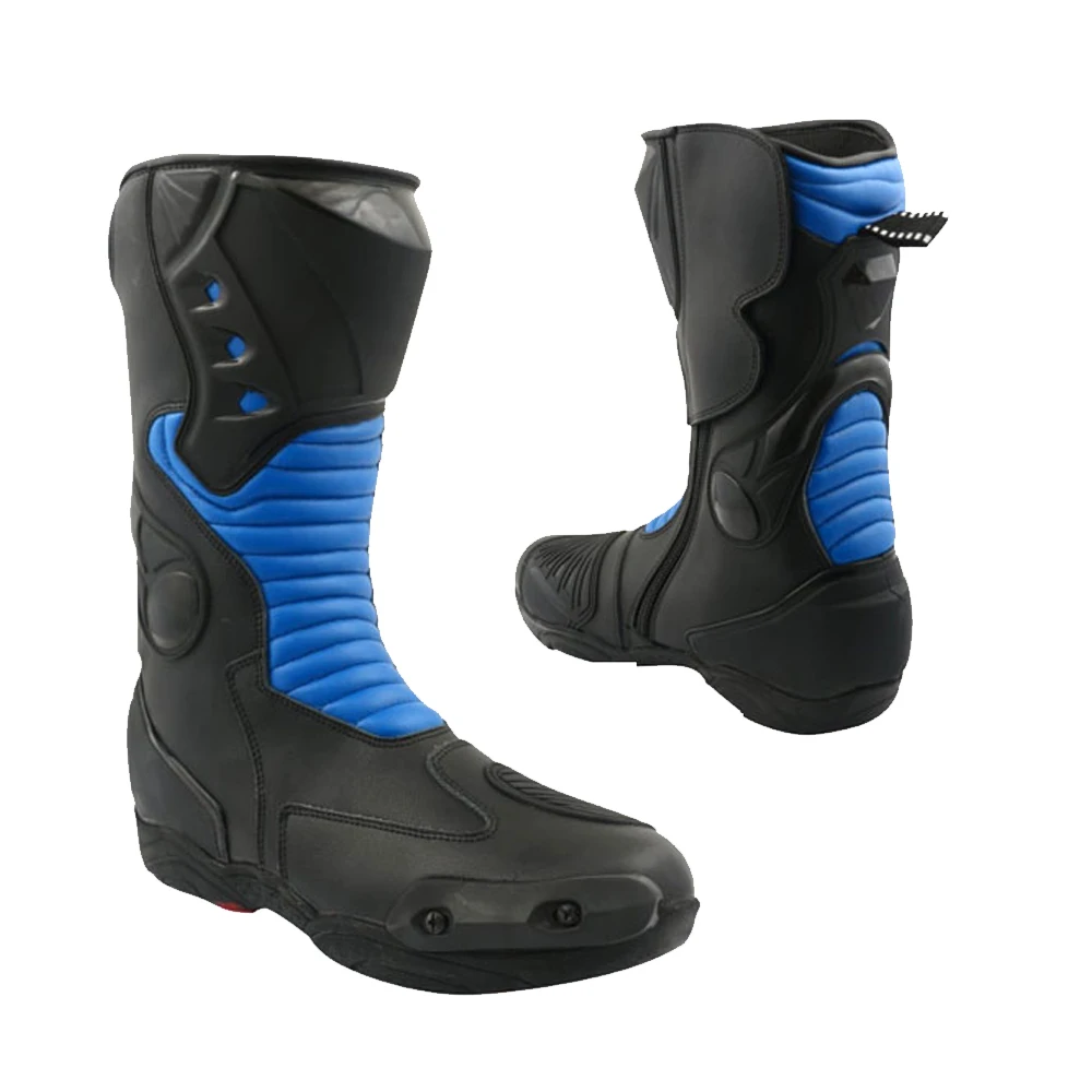 Street wear Motorbike Shoes  Protective Leather boots