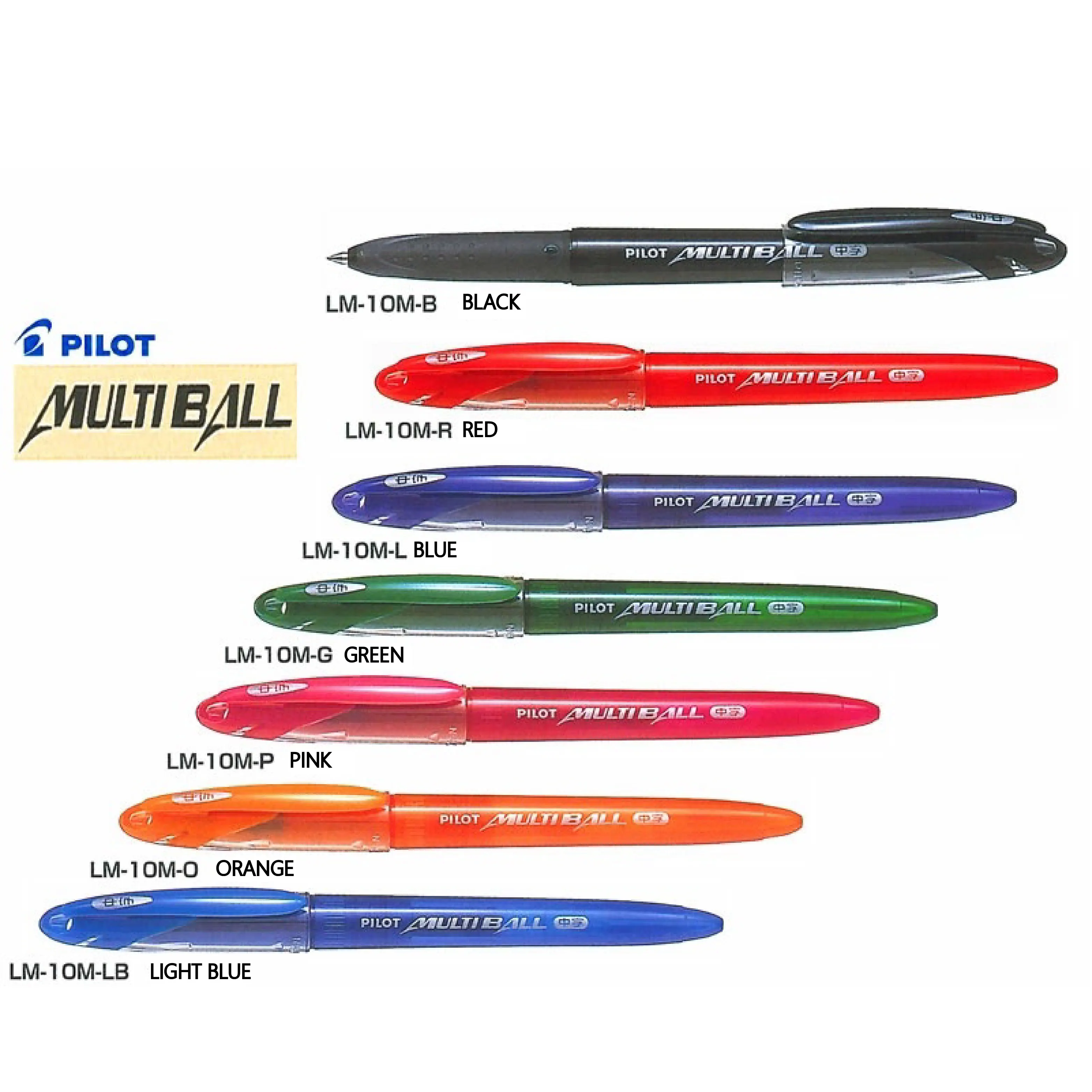  Для пилот Multiball на водной основе атомной Примечание шариковая ручка LM-10M/F могут быть написаны бумажная лента