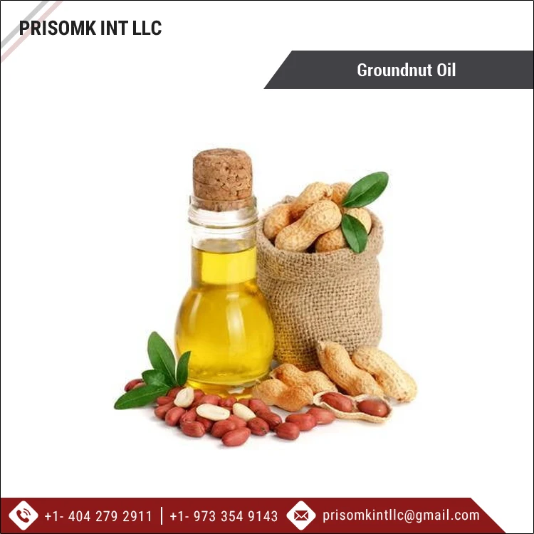 Wholesale Supplier of Good Quality 100% Pure Refined Groundnut Oil for Cooking / Frying / Baking