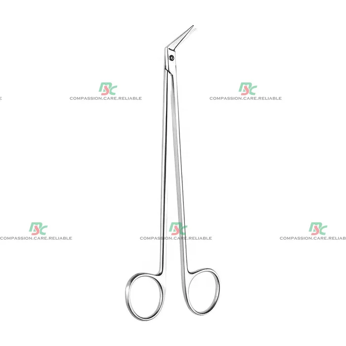  Горшки Смит Угловые сосудистые ножницы 19 см хирургические медицинское оборудование
