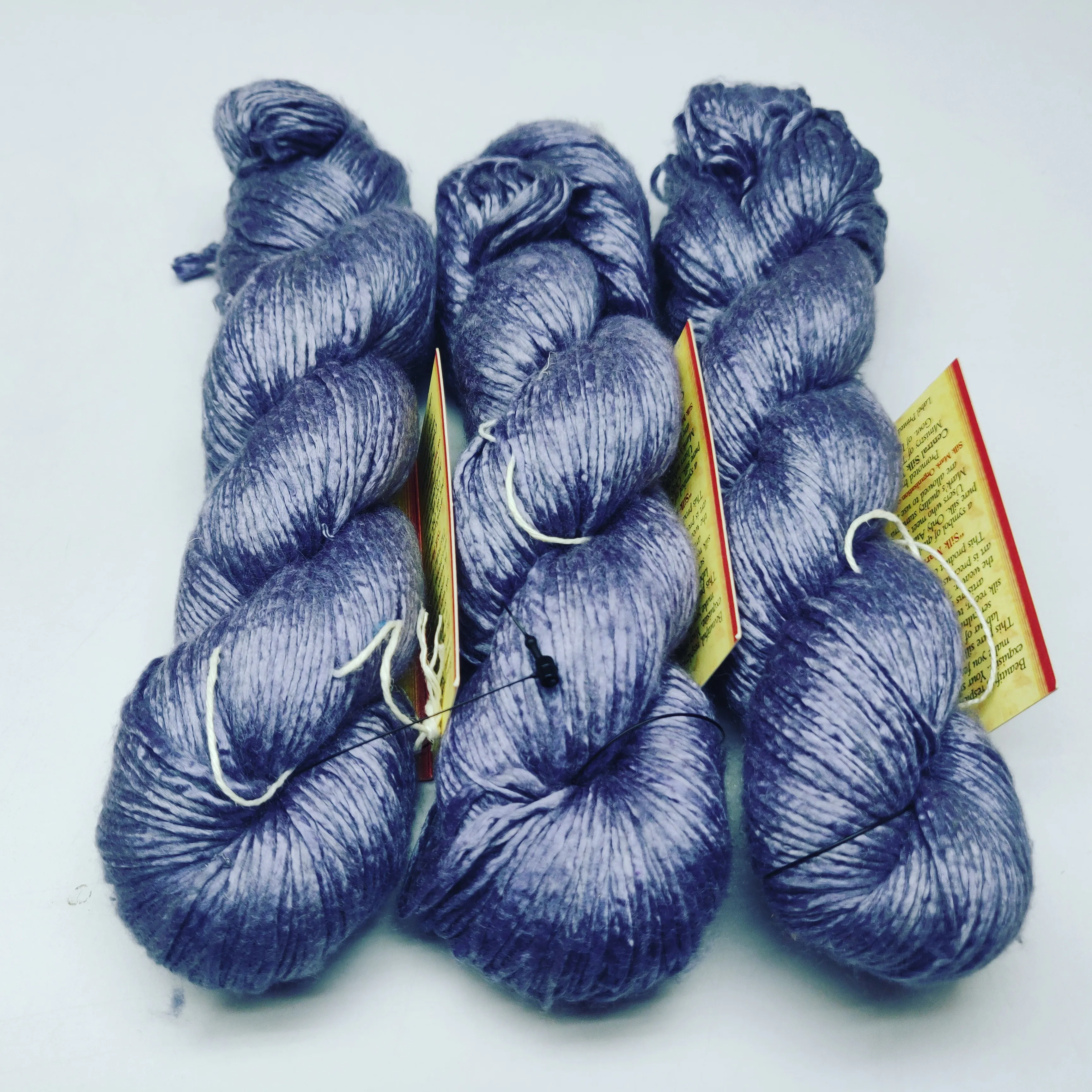 Spun silk Yarn Raw Silk Mulberry Silk Grade for Weaving and Knitting Ring Bags Embroidery Anti Technics Style Pattern Hand