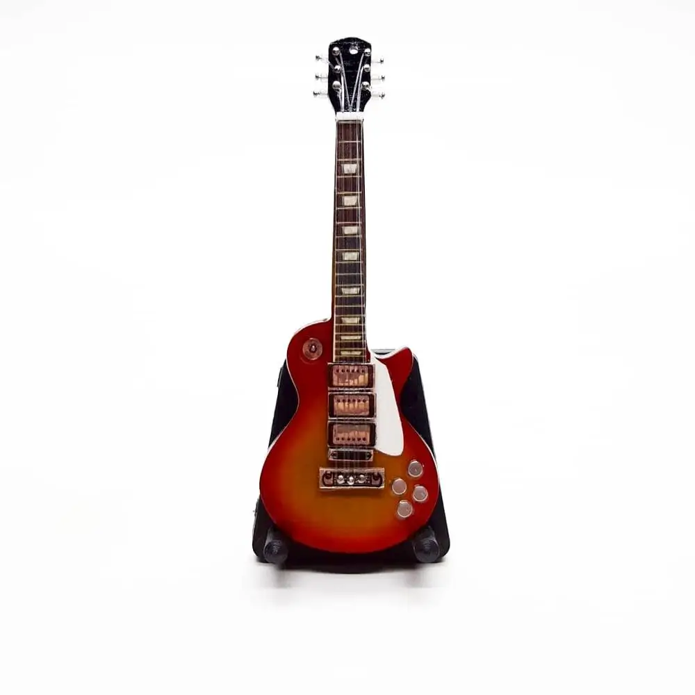 Miniature guitar car dashboard decoration