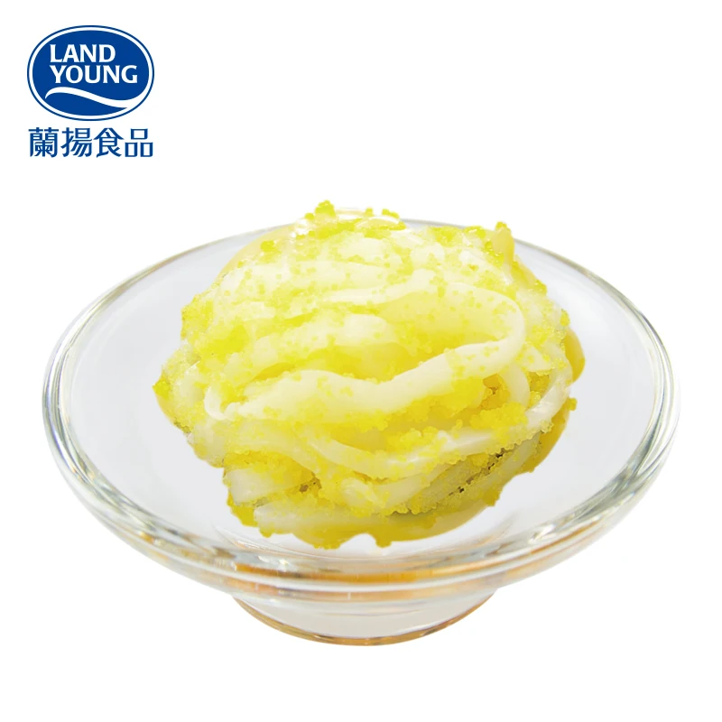 Горячая Распродажа морепродуктов замороженная рыба с икрой капелина (желтая)