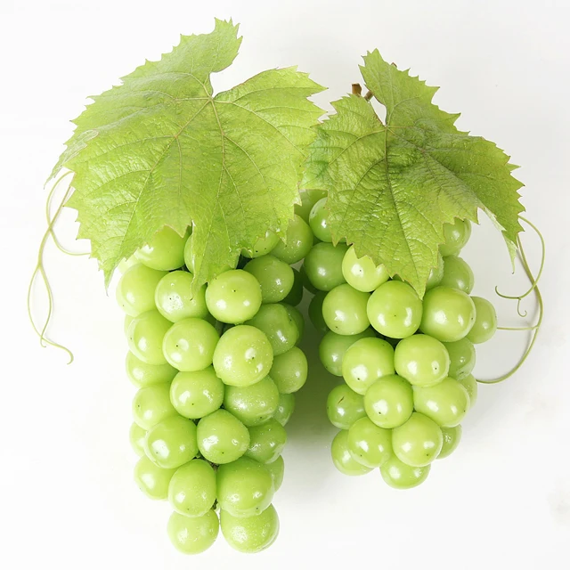 
Korean Seedless Natural Fresh Green Grapes Fruit Delicious Sweet Shine Muscat 