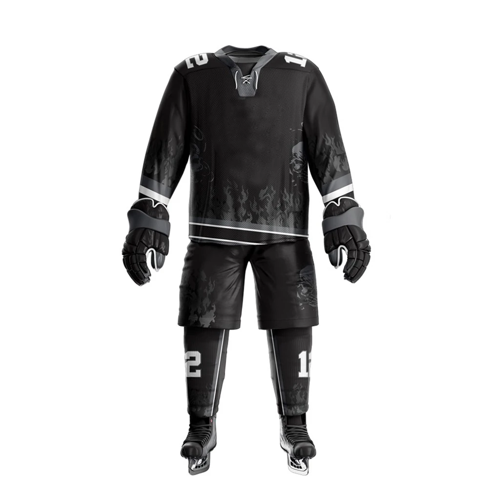 Trending fashion Wholesale Custom logo ice hockey uniform wear