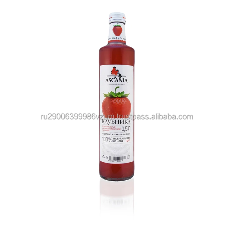 Безалкогольный напиток «клубника», новый вкусный напиток с натуральным соком, чистая вода, сахарный сироп, оптовая продажа безалкогольного напитка