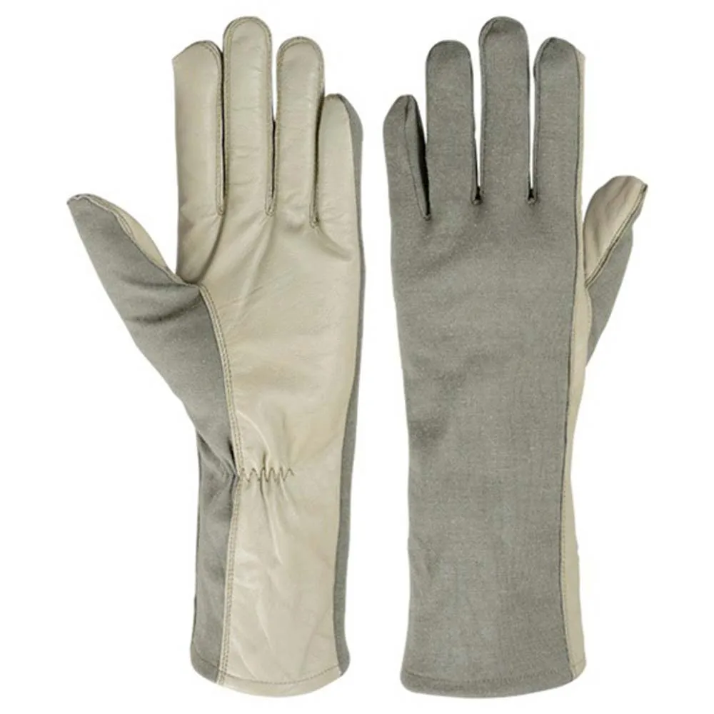 2021Wholesale Custom Best Quality Nomex Flight Gloves Nomex Pilot Gloves