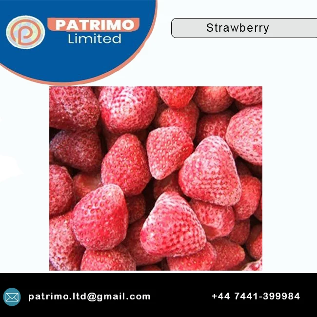 Huge demand on Delicious of Good Quality Frozen Strawberry at wholesale Price