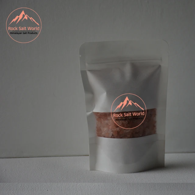 Natural Edible Pink Cooking Himalayan Salt Granulates Grains 1 KGin Refined Size of  3 mm Pure Natural Crystal Shape
