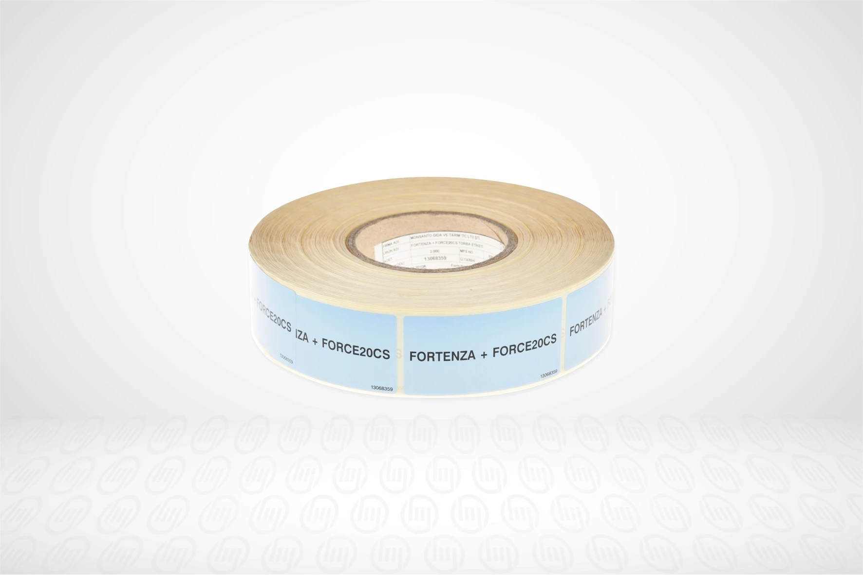 Клейкая лента в рулоне наполовину режущий нож с цветным принтом