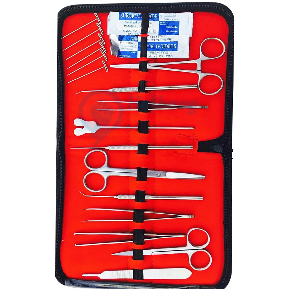 Студенческий ботанический набор/хирургический набор для ботанических студентов 12 шт.