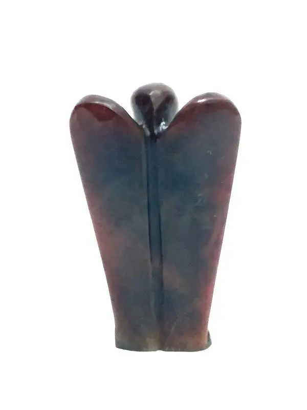 Natural Garnet Hand Carved Crystal Angel For Sale High Quality Gemstone Angel For Sale