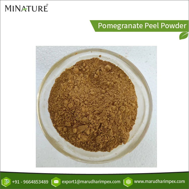 Globally Selling Top Notch Quality Grind Process Extraction Type Pomegranate Peel Extract Herbal Powder from India