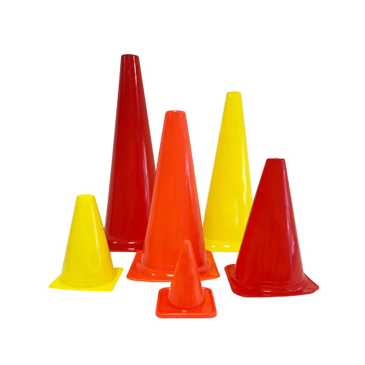 Premium Quality Durable Soccer Training Cones Markers / Colored Cones / Pylons / Witches Hats