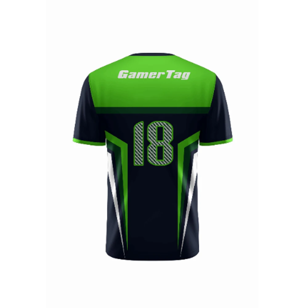Free design all over sublimation Esports jersey custom 2021