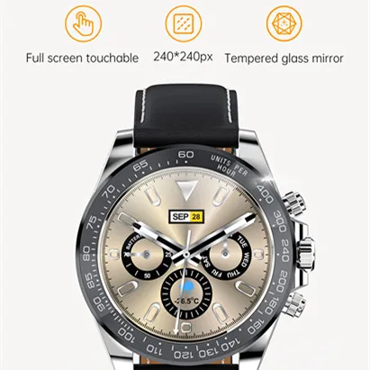 Aw13 Round Smart Watch 2022 New Business Smartwatch Ip68 Waterproof Bt Music Easily Control Exquisite Dial Aw13 Smartwatch