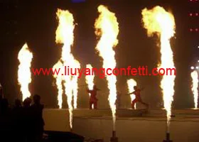 DMX512 10m Large Real Fire Machine 10 Meter Spray Fire Machine Flame Projector Super Flame Machine for Stage Special Effect Dj