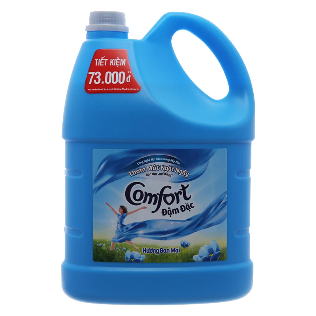 Кондиционер для ткани Sunrise Fresh Comfort 3.8L X 3 Упаковка свежеароматизированный стиральный порошок чистки одежды