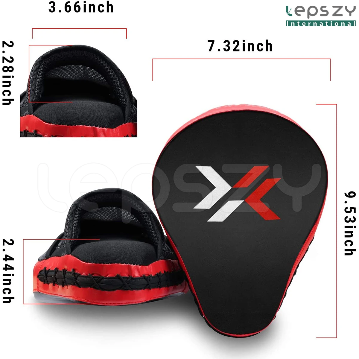 Boxing MMA Punching Mitts Boxing Pads Hook & Jab Pads MMA Target Focus Punching Mitts Thai Strike Kick Shield