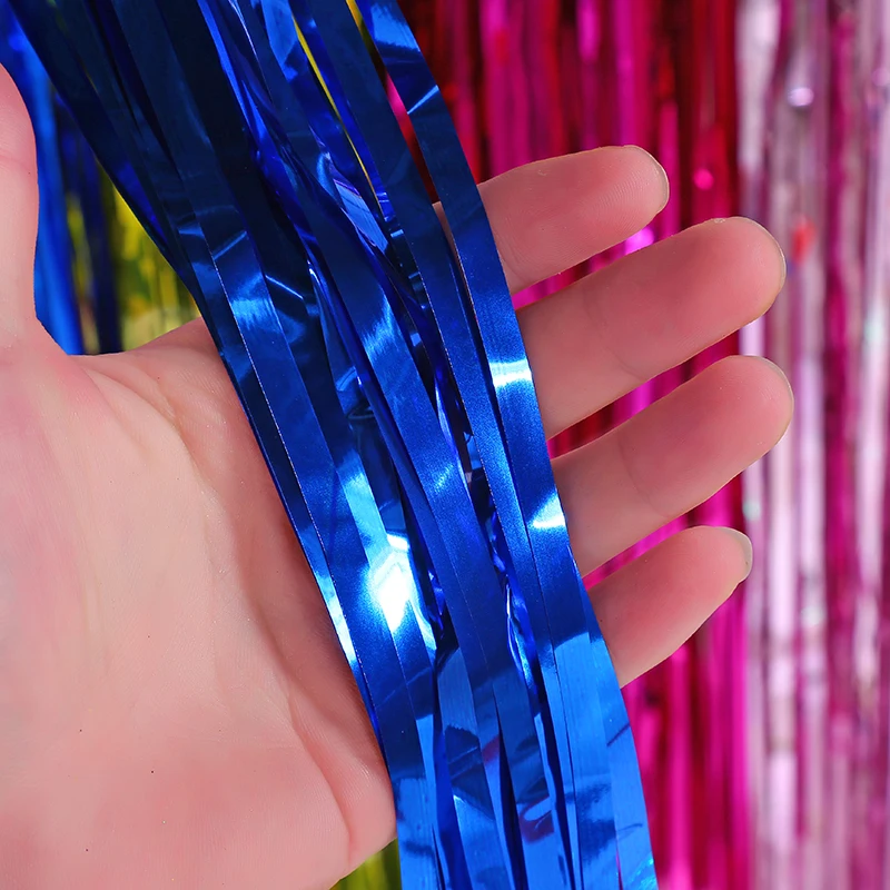 Wedding backdrop tinsel curtain photo booth backdrop foil door curtain birthday sequin backdrop party decorations